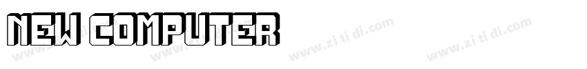 New Computer字体转换